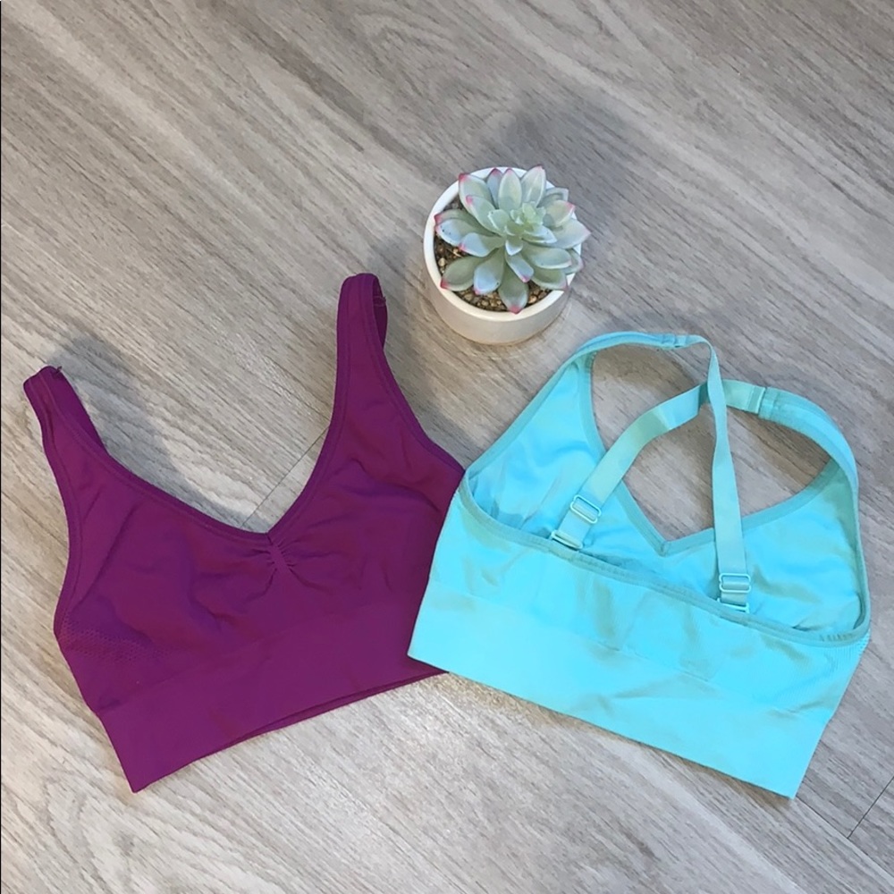 🟢 2/$10 Champion Seamless Sports Bras - Lot of 2